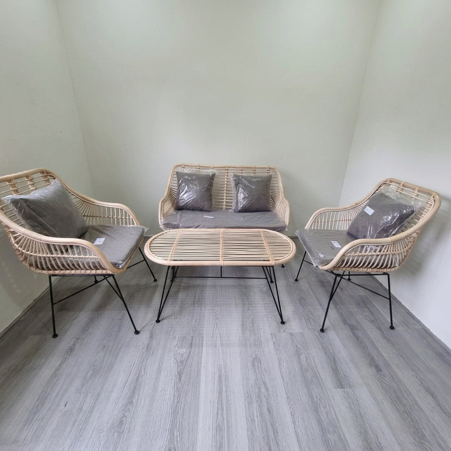 Hamtons style rattan sofaset