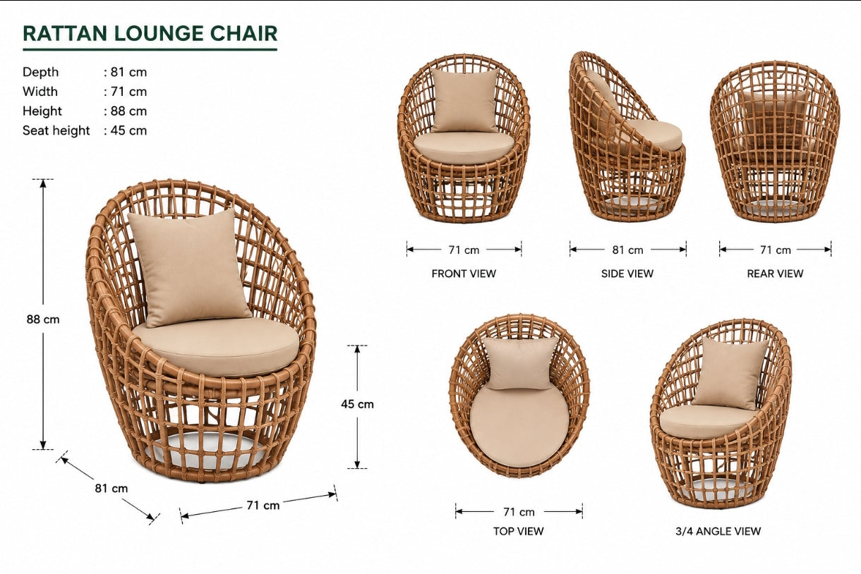 Gentong juji Chair