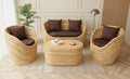 Nordiac style rattan sofa set