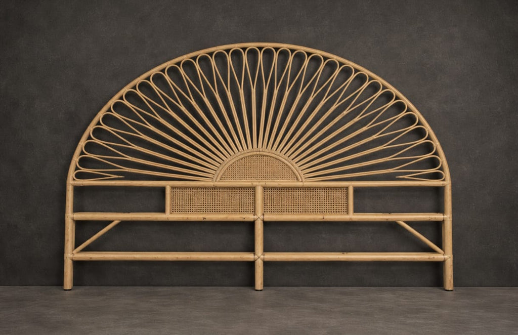 Rattan head board
