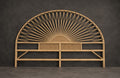 Rattan head board